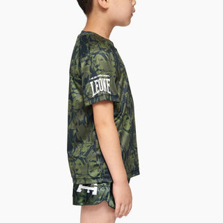 T-shirt bambino Leone Leo Camo ABJ13