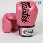 Rękawice do Muay Thai Fairtex BGV19 Deluxe Pink