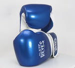 Rękawice bokserskie Cleto Reyes High Precision Training CE7 niebiesko-białe