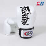 Rękawice do Muay Thai Fairtex BGV19 Deluxe White